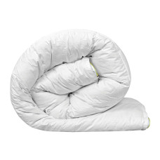 Beauty Home Παπλώματα μονά (2τμχ) με Clip clap Art 4063 550gsm (300gsm+250gsm) 160x240 Λευκό