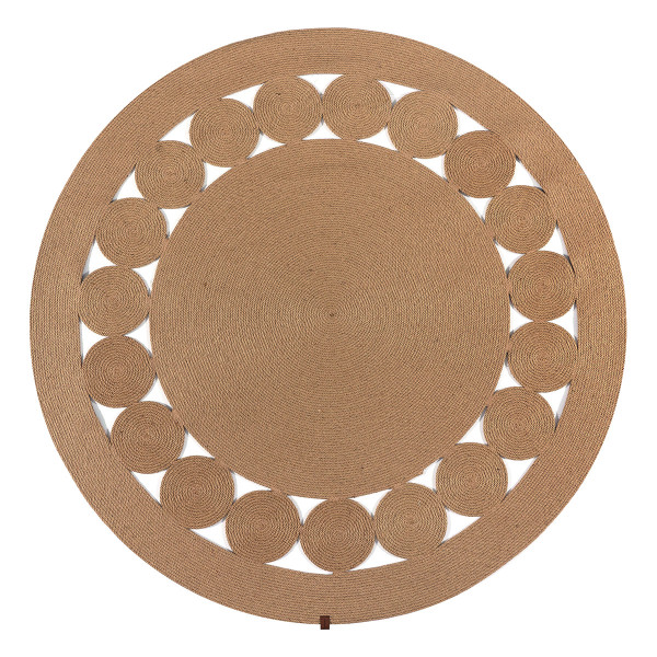 Beauty Home Ροτόντα από Γιούτα Natural Jute Art 9136 150x150 Μπέζ