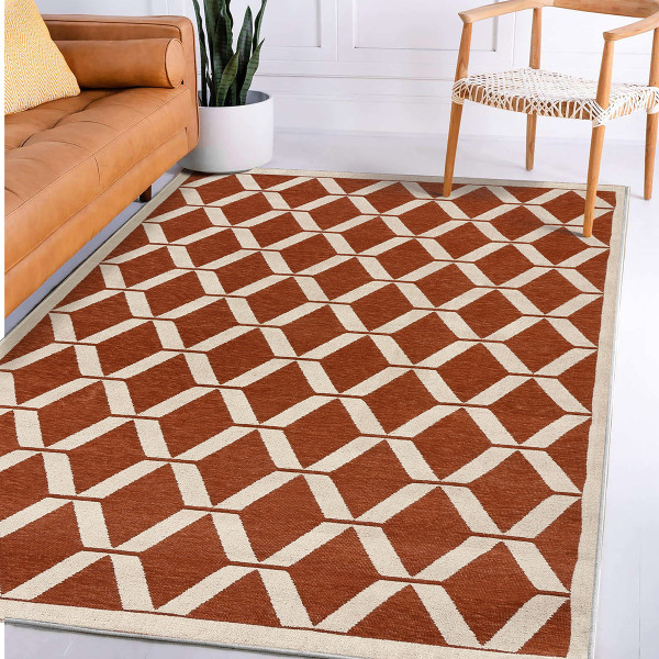 Beauty Home Χαλί Resort Art 9959 Κεραμιδί 165x230
