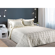 Beauty Home Σετ κουβερλί υπέρδιπλο Lofiel Art 1932  220x240  Εκρού