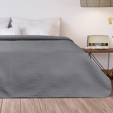 Beauty Home Κουβερλί υπέρδιπλο pre-washed Intence Art 12200 σε 9 αποχρώσεις 230x250  Γκρι