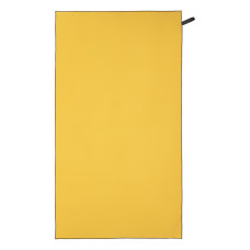 Beauty Home Πετσέτα θαλάσσης μονόχρωμη Microfiber Art 2200 90x160 Κίτρινο