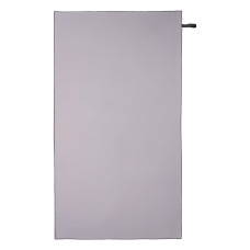 Beauty Home Πετσέτα θαλάσσης μονόχρωμη Microfiber Art 2200 90x160 Γκρι