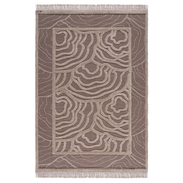 Beauty Home Χαλί Noir Art 9434 200x290 Beige Μπεζ