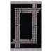 Beauty Home Χαλί Noir Art 9437 165x230 Black Μαύρο