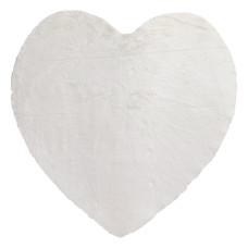 Beauty Home Πατάκι Rabbit Art 9640 Καρδιά 100x100 Λευκό