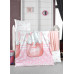 Σετ σεντόνια βρεφικά Art 5604 100x150 Ροζ   Beauty Home