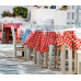 Beauty Home Επαγγελματικό τραπεζομάντηλο Checks Art Ε8494 145x220 Πράσινο