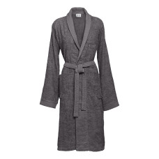 Beauty Home Μπουρνούζι με γιακά Art 3401 Ανθρακί L