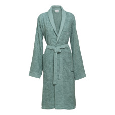 Beauty Home Μπουρνούζι με γιακά Art 3402 Σμαραγδί L
