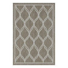 Beauty Home Χαλί ψάθα Palm Art 9773 166x230 Μπεζ