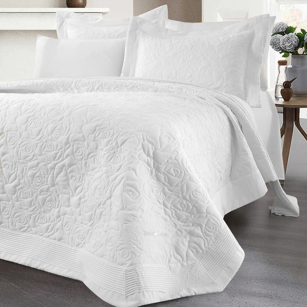Beauty Home Νυφικό σετ 7 τμχ Rose Art 12500 230x250 Λευκό