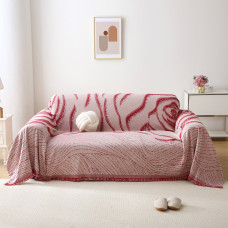 Beauty Home Ριχτάρια σετ 2τμχ Art 8611 (180x250 + 180x300) Κόκκινο