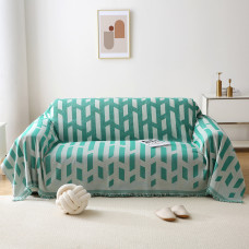 Beauty Home Ριχτάρια σετ 3τμχ Art 8613 (180x160 + 180x250 + 180x300) Πράσινο