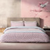 Beauty Home Σετ σεντόνια King size Mnemba Art 12184 270x260 Ροζ