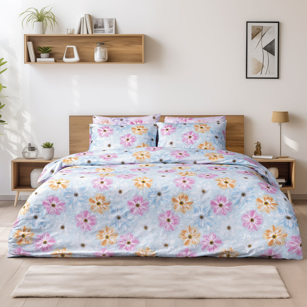 Beauty Home Σετ σεντόνια μονά Hawai Art 12088 170x260 Σιελ