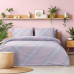 Beauty Home Σετ σεντόνια υπέρδιπλα με λάστιχο Martin Art 12092 165x200+30 Γκρι