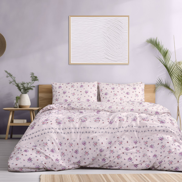 Beauty Home Σετ σεντόνια υπέρδιπλα με λάστιχο Maui Art 12095 165x200+30 Μπεζ