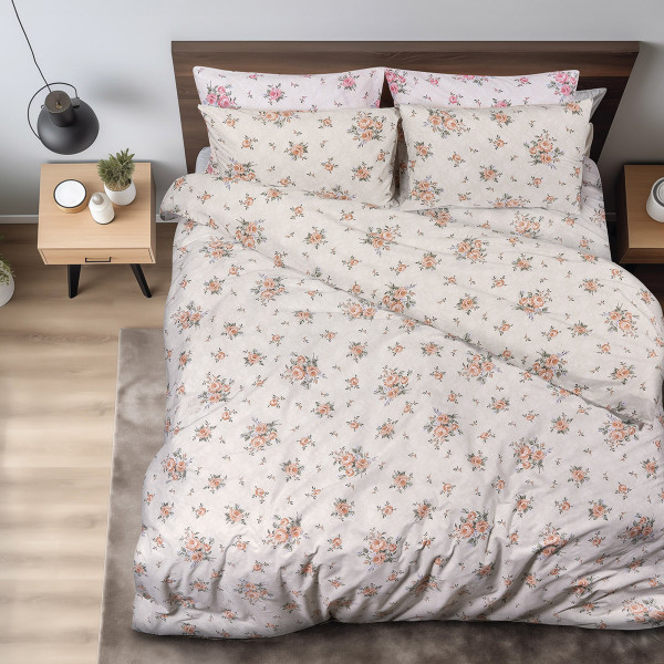 Beauty Home Σετ σεντόνια μονά με λάστιχο Eden Art 12098 105x200+30 Μπεζ