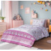 Beauty Home Σετ σεντόνια μονά με λάστιχο Mirabelle Art 6233 105x200+30 Λιλά