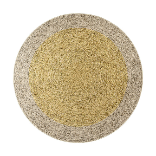 Beauty Home Ροτόντα 90x90 Jute Art 9131 Μπεζ,Κίτρινο