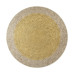 Beauty Home Ροτόντα 90x90 Jute Art 9131 Μπεζ,Κίτρινο