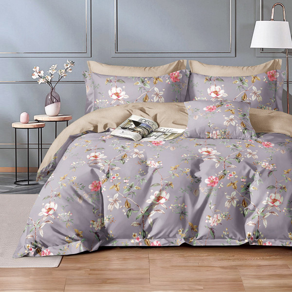 Beauty Home Σετ σεντόνια υπέρδιπλα Art 12606 Marin 230x260 Λιλά