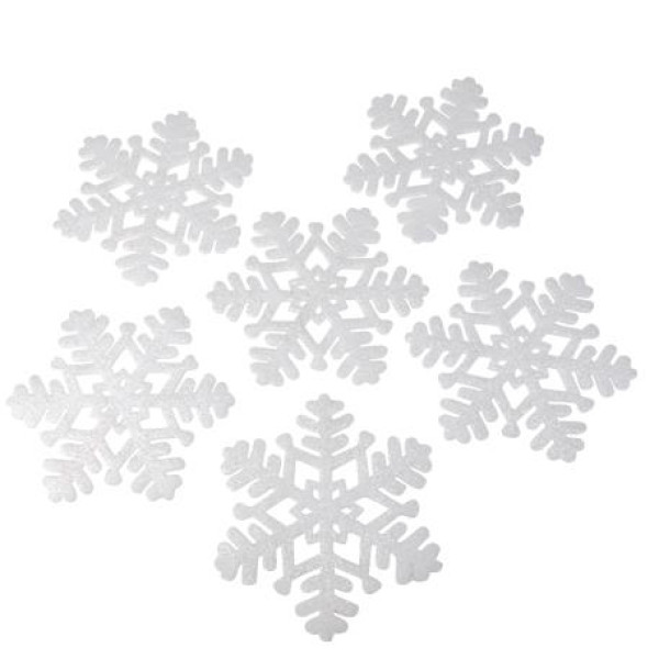 Beauty Home ΝΙΦΑΔΕΣ ΦΕΛΙΖΟΛ ΜΕ ΓΚΛΙΤΕΡ 20 CM 6 ΤΜΧ