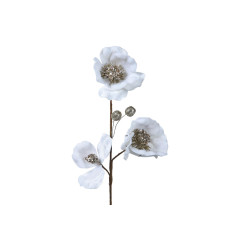 Beauty Home ΛΟΥΛΟΥΔΙ ΒΕΛΟΥΔΙΝΟ ΜΕ ΧΡΥΣΟ ΓΚΛΙΤΕΡ 58 cm