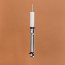 Beauty Home ΛΑΜΠΑΔΑ ΣΤΟΛΙΣΜΕΝΗ ΡΙΓΕ ΜΠΛΕ ΜΕ ΙΠΠΟΚΑΜΠΟ ΣΕ ΣΥΣΚΕΥΑΣΙΑ ΔΩΡΟΥ