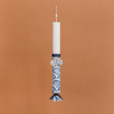 Beauty Home ΛΑΜΠΑΔΑ ΣΤΟΛΙΣΜΕΝΗ ΜΠΛΕ ΚΥΜΑΤΑ ΜΕ ΑΥΤΟΚΙΝΗΤΑΚΙ ΣΕ ΣΥΣΚΕΥΑΣΙΑ ΔΩΡΟΥ