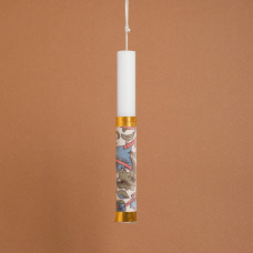 Beauty Home ΛΑΜΠΑΔΑ ΣΤΟΛΙΣΜΕΝΗ ΒΕΛΟΥΔΟ ΕΚΡΟΥ ΛΟΥΛΟΥΔΙΑ ΣΕ ΣΥΣΚΕΥΑΣΙΑ ΔΩΡΟΥ