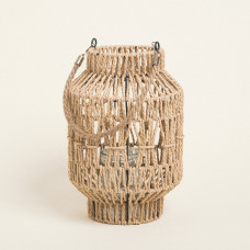 Beauty Home ΦΑΝΑΡΙ ΧΕΙΡΟΠΟΙΗΤΟ ΜΕ ΚΟΡΔΟΝΙ 31 x 19 cm