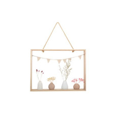 Beauty Home ΚΑΔΡΟ ΜΕ ΜΙΚΡΑ ΒΑΖΑΚΙΑ 40 x 30 x 4,5 cm