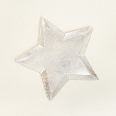 Beauty Home ΜΕΤΑΛΛΙΚΟΣ ΔΙΣΚΟΣ ΑΣΤΕΡΙ ΑΣΗΜΙ 57,5 x 60 x 2,5 CM