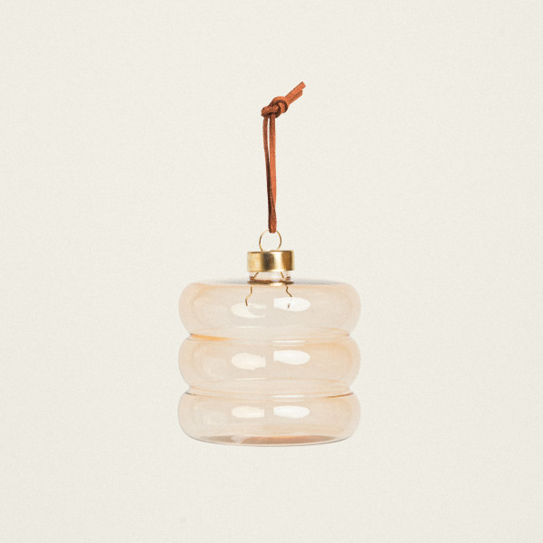 Beauty Home ΓΥΑΛΙΝΟ ΣΤΟΛΙΔΙ 8 CM A MOKA