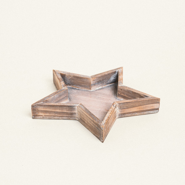 Beauty Home ΞΥΛΙΝΟ ΑΣΤΕΡΙ 14 x 15 x 3 CM