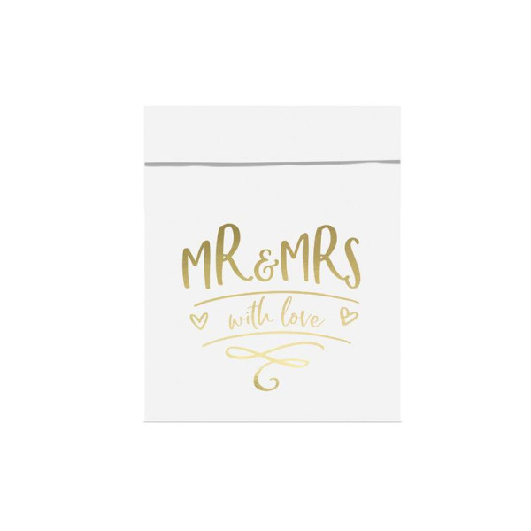Beauty Home ΣΑΚΟΥΛΑΚΙΑ Mr&Mrs, 6ΤΜΧ  13×16.5cm