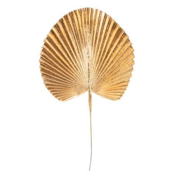Beauty Home ΦΥΛΛΟ ΠΑΛΜΑ ΧΡΥΣΟ 42 cm