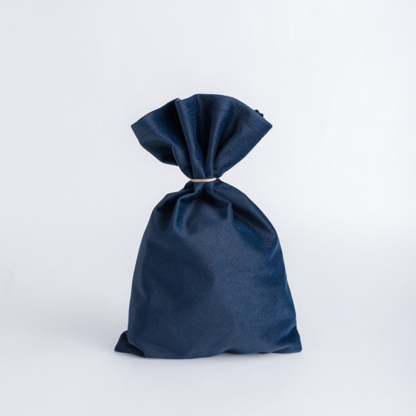 Beauty Home ΤΣΟΥΒΑΛI  ΒΕΛΟΥΔΟ PREMIUM ΜΠΛΕ   26 x 37 cm