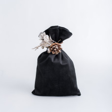 Beauty Home ΤΣΟΥΒΑΛI  ΒΕΛΟΥΔΟ PREMIUM ΜΑΥΡΟ   32 x 47 cm