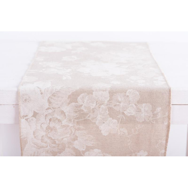 Beauty Home ΡΑΝΝΕΡ ΛΕΥΚΟ ΛΟΥΛΟΥΔΙ   32 cm x 1,5 m