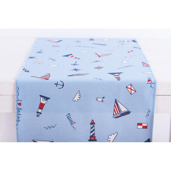 Beauty Home ΡΑΝΝΕΡ ΓΑΛΑΖΙΟ ΝΑΥΤΙΚΟ   32 cm x 1,5 m