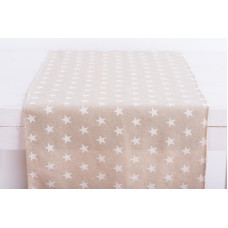 Beauty Home ΡΑΝΝΕΡ ΑΣΤΕΡΙ ΛΕΥΚΟ   32 cm x 1,5 m