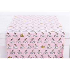 Beauty Home ΡΑΝΝΕΡ ΚΥΚΝΟΣ ΜΕ ΚΟΡΩΝΑ   32 cm x 1,5 m