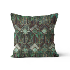 Beauty Home ΜΑΞΙΛΑΡΟΘΗΚΗ ΜΑΡΜΑΡΟ ΓΕΩΜΕΤΡΙΚΑ ΣΧΕΔΙΑ   45 x 45 cm   ΘΗΚΗ