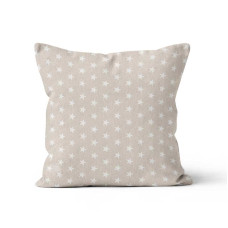 Beauty Home ΜΑΞΙΛΑΡΟΘΗΚΗ ΛΕΥΚΑ ΑΣΤΕΡΙΑ   45 x 45 cm   ΘΗΚΗ