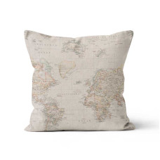 Beauty Home ΜΑΞΙΛΑΡΟΘΗΚΗ ΧΑΡΤΗΣ VINTAGE   45 x 45 cm   ΘΗΚΗ