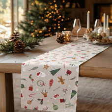 Beauty Home ΡΑΝΝΕΡ ΧΡΙΣΤΟΥΓΕΝΝΙΑΤΙΚΑ ΠΑΙΔΙΚΑ ΣΧΕΔΙΑ   32 cm x 2.5 m