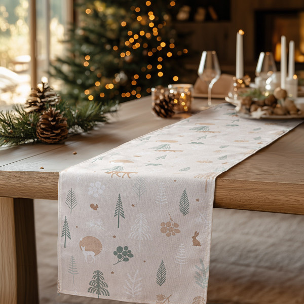 Beauty Home ΡΑΝΝΕΡ ΧΕΙΜΕΡΙΝΟ ΔΑΣΟΣ   32 cm x 1,5 m